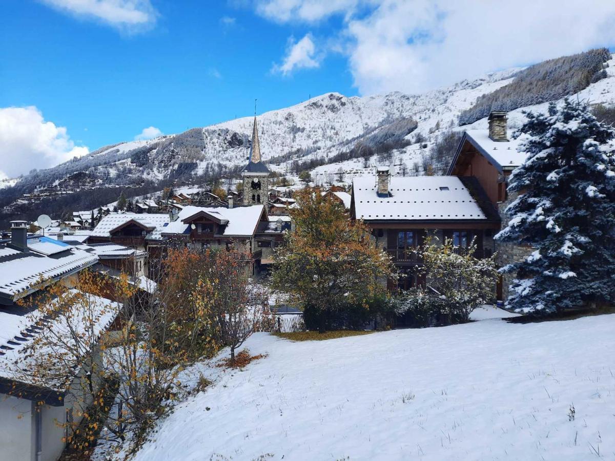 Charmant Appartement 3 Pieces Avec Parking Et Wifi A Saint-Martin-De-Belleville - Fr-1-452-351 外观 照片